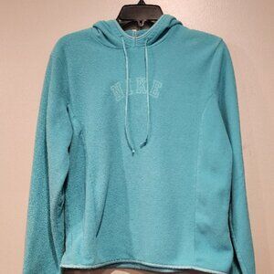Nike Aqua Hoodie Size L(12-14)